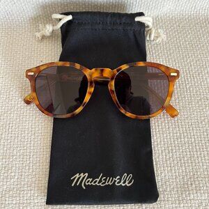 Madewell Rounded Tortoise Shell Sunglasses
